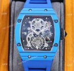 Swiss Quality Richard Mille RM 17-01 Manual Winding Watches Blue TPT Case